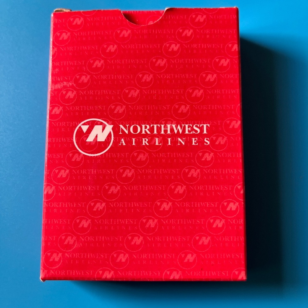 Northwest Airlines playing cards sealed